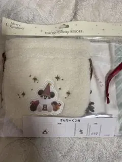 リルリンリン　ディズニー　クリスマス　巾着　きんちゃく　2025