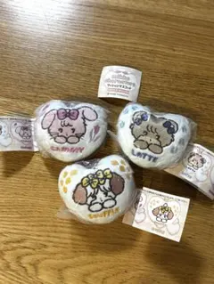 mikko クッションマスコット キャミー スフレ ラテ 3個セット