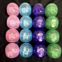 【即購入OK】ガチャガチャ空カプセルまとめ買いカプセルトイケース大量セット74