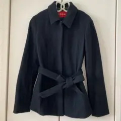 ＩＮＧＮＩ　ウエストリボン付き黒ジャケット