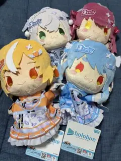ホロライブパペットぬいぐるみ 4種セット
