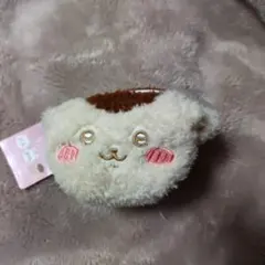 ちいかわ　くりまんじゅう　ふわふわミニキャラメルポーチ