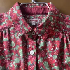 最終値下げ　リバティ　フラワープリント 長袖シャツ サイズ11
