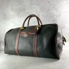 ⭐️ダンヒル⭐️オールレザー ボストンバッグ ブラック 旅行鞄 大容量 ダンヒル dunhill ハンドバッグ ナイロン レザー ミニボストン