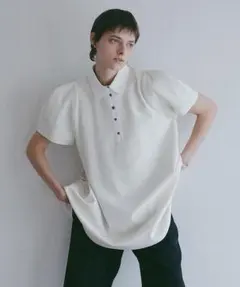 MANOF ROUND SLEEVE POLO TOPSのサムネイル