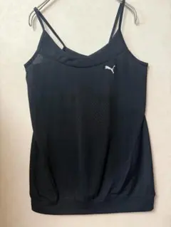 #4062 PUMA プーマ キャミソール タンクトップ ブラック S