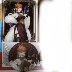 うみねこのなく頃に　eeo クリアカード　缶バッジ　右代宮絵羽　❷