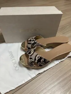 JIMMY CHOO ジミーチュウ ウェッジサンダル サンダル サイズ38
