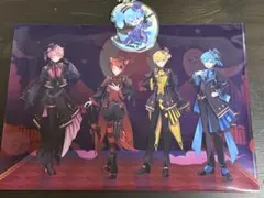 すとぷり　ハロウィンテーマのクリアファイルとキーホルダーセット