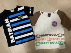 BABY DOLL Tシャツ 2枚セット