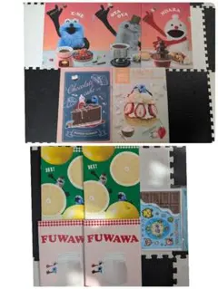 パペットスンスンＡ−4クリアファイル・Ａ−5ノート4冊・たまごっちスライダポーチ