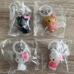 ハローキティ　めじるしアクセサリー　４点セット