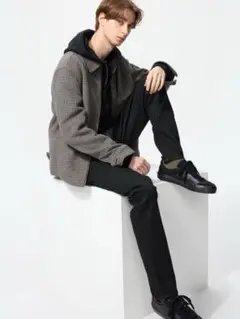 【新品タグ付】ユニクロ メンズ ヒートテック ウルトラストレッチジーンズ 29