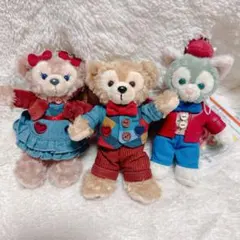 ダッフィー シェリーメイ ジェラトーニ ぬいぐるみバッジ 2016