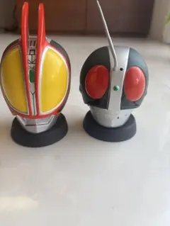 一番くじ仮面ライダーシリーズ　ソフビ貯金箱 仮面ライダー2号　ファイズ　2個組