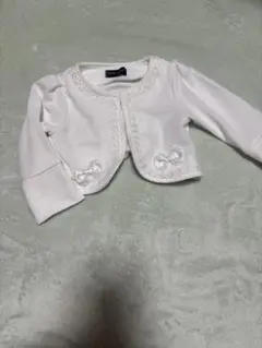ホワイト カーディガン