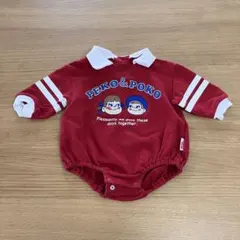 PEKO & POKO ロンパース　ぺこちゃん　ぽこちゃん　70