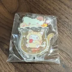 【新品・未使用】カスタムアクリルチャーム ネコソーダデザイン はなまるおばけ ②