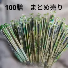 個包装 竹製 天然素材 割り箸 100膳 まとめ売り