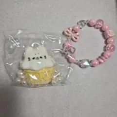 あざらしアイスチャーム　キラキラ先生