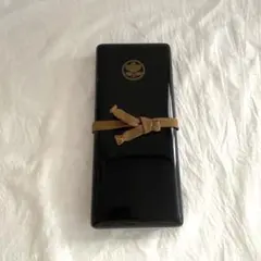 漆器 硯箱 文箱 家紋入り アンティーク