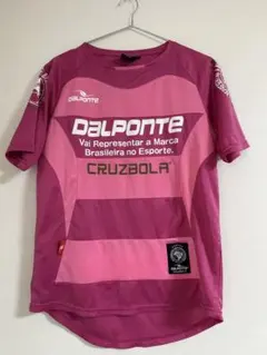 DALPONTE ピンク サッカーシャツ M