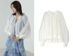 Clore + クロレ Airy Soft-Sheer Blouson - メルカリ