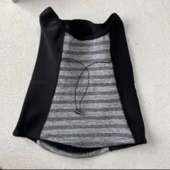 ネックウォーマー メンズ フェイスマスク 冬 防寒 吸湿発熱 黒 花粉対策