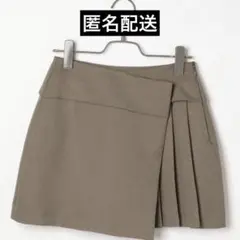 Heather Design Pleated Skirt ミニスカート プリーツ