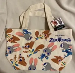 ★新品・未使用・非売品★ズートピア マチ付きミニトートバッグ ZOOTOPIA