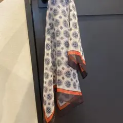 JEANASIS 幾何学模様 スカーフ 約90cm