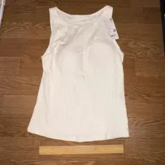 UNIQLO ユニクロ アメリカン スリーブ クロップド ブラ タンクトップM