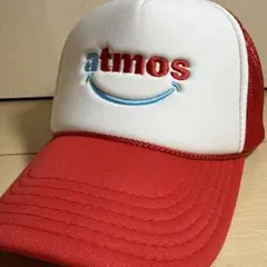 atmos メッシュキャップ　赤のサムネイル