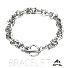 ブレスレット メンズ メンズブレスレット レディース シルバー 18cm