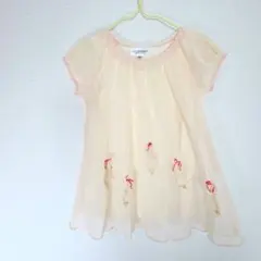 美品✨ジルスチュアート チュールチュニック タンクトップ 2点セット ピンク系