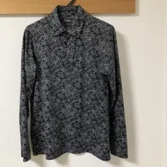 Agnès b. フラワープリント長袖シャツ T1