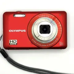 OLYMPUS VG-110 レッド 12MP 4倍ズーム 動作確認済み - メルカリ