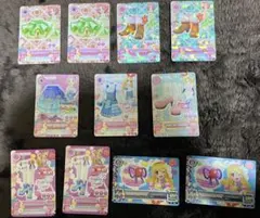 アイカツカード エンジェリー/オーロラ/ノーマル キュート11枚 まとめ売り