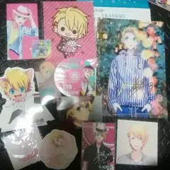 来栖翔大量グッズセット★うたぷり♪あんさんぶるスターズ！缶バッジクリアファイル