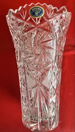 【新品未使用】PARKA CRYSTAL ピンク花瓶 クリスタル製 新品未使用】PARKA CRYSTAL ピンク花瓶 クリスタル製 - メルカリ