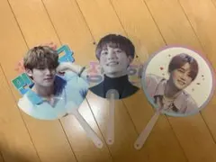 SEVENTEEN うちわ ジョンハン ミンギュ