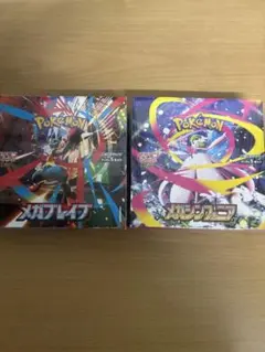 新品未開封、シュリンク付】 ポケカ メガシンフォニア　メガブレイブ 各1BOX