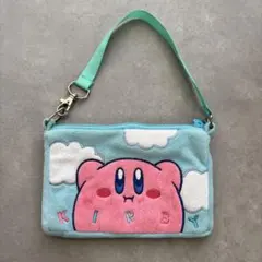 星のカービィ KIRBY もこもこポーチ マルチケース ストラップ付