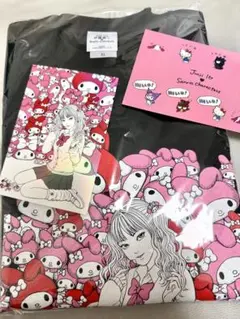 伊藤潤二 ラギットTシャツ ギャル富江 富江 マイメロ XLサイズ サンリオ