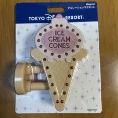 ディズニー　アイスクリームコーンズ　デコレーションマグネット