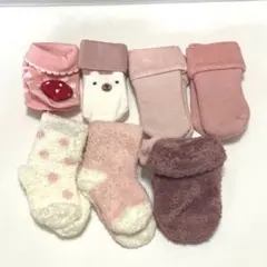 冬用 ベビーソックス 7足セット H&M 西松屋 3COINS