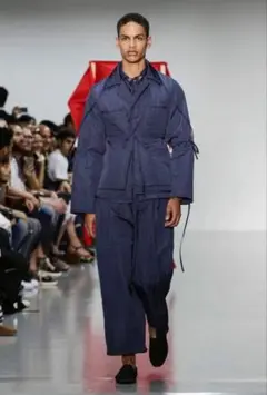 CRAIG GREEN NYLON SHIRT NAVY XS