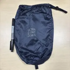 UNIQLO ULTRA LIGHT DOWN 圧縮袋 ネイビー