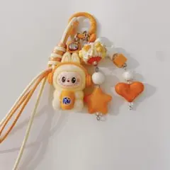 期間限定ラブブキーホルダー　じゃらじゃら　ストラップ♡ Labubu キーリング