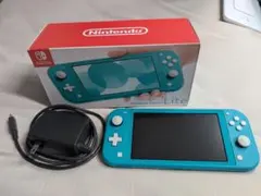 Nintendo Switch Lite ターコイズ 本体 ACアダプター付き